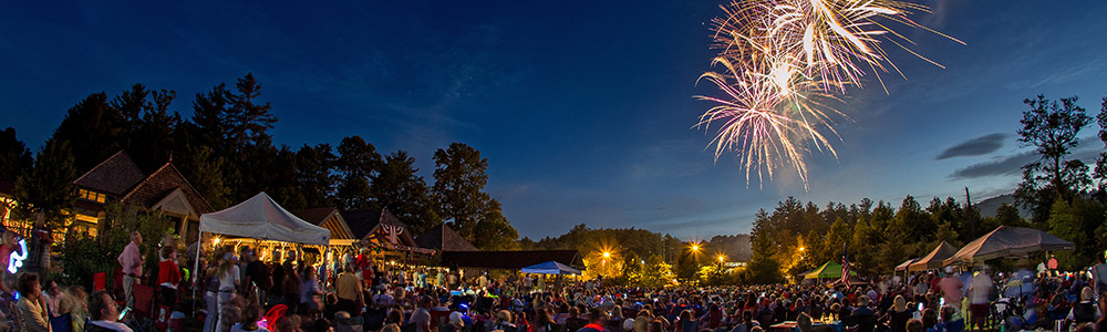 fireworks cashiers nc july 4